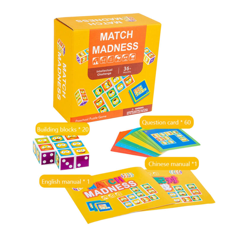 لعبة التحدي والذكاء: Match Madness (هوس المطابقة) 🧠⚡