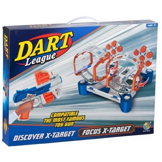 لعبة قاذف الأسهم "Dart League" مع أهداف متحركة - تجربة التصويب الاحترافية!