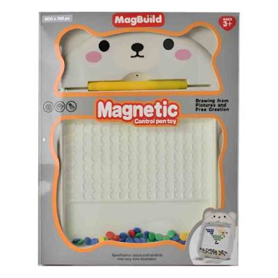 ​لوحة الرسم المغناطيسية الذكية (Magnetic Control Pen Toy) 🎨🐻 ​