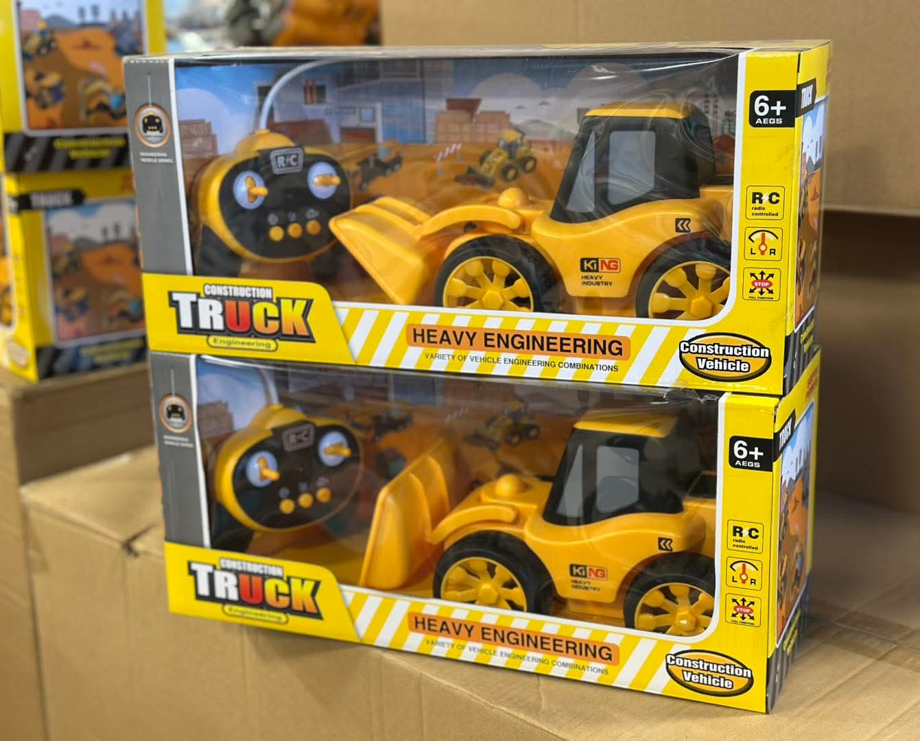 جرافة الإنشاءات الذكية بالتحكم عن بعد (Heavy Engineering) 🏗️🎮
